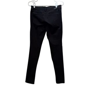 DOMAINE Brand Jeans Black Skinny Fit Women Size 1 Cotton Spandex Stretch Pants